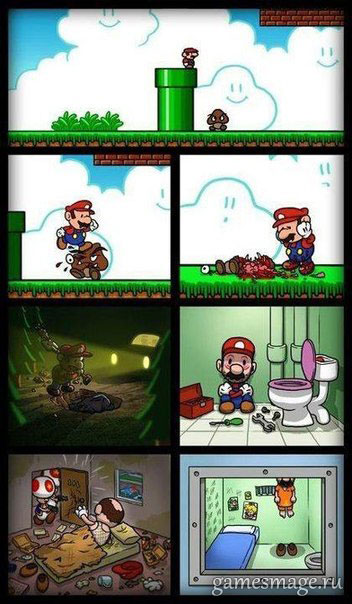 Марио, реалии наших дней